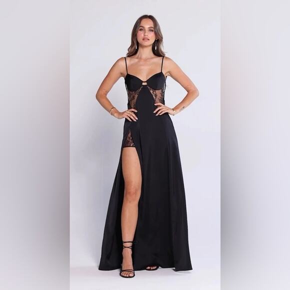 Katie May Ariana Gown in Black M - Picture 10 of 11